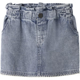 Lil'Atelier Medium Blue Denim Nmffunda Loose Dnm Skjørt 5552-Fd Lil