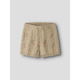 Lil'Atelier Mojave Desert Nmfhalyn Wide Strikk Shorts Lil