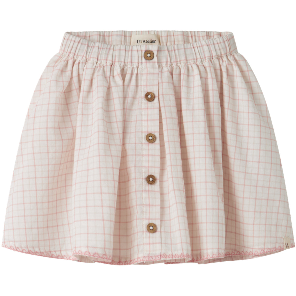 Lil'Atelier Coconut Milk Rose Tan Nmfhedda Skjørt Lil