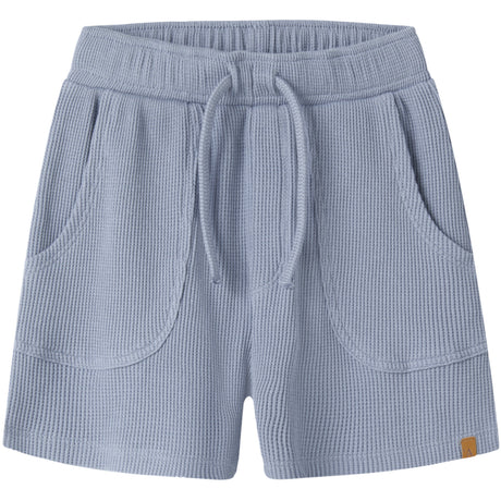 Lil'Atelier Dusty Blue Nmmharun Loose Sweat Shorts Lil