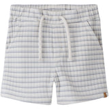 Lil'Atelier Coconut Milk Dusty Blue Nmmhaldur Loose Shorts Lil