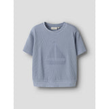 Lil'Atelier Dusty Blue Nmmharun Ss Loose Sweat Lil