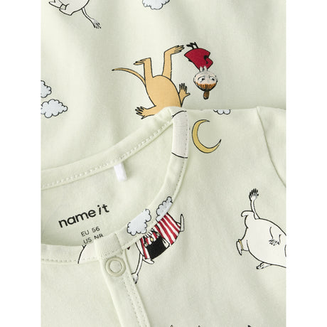 Name It Pale Aqua Nbnselper Moomin Ls Natt Drakt Vde