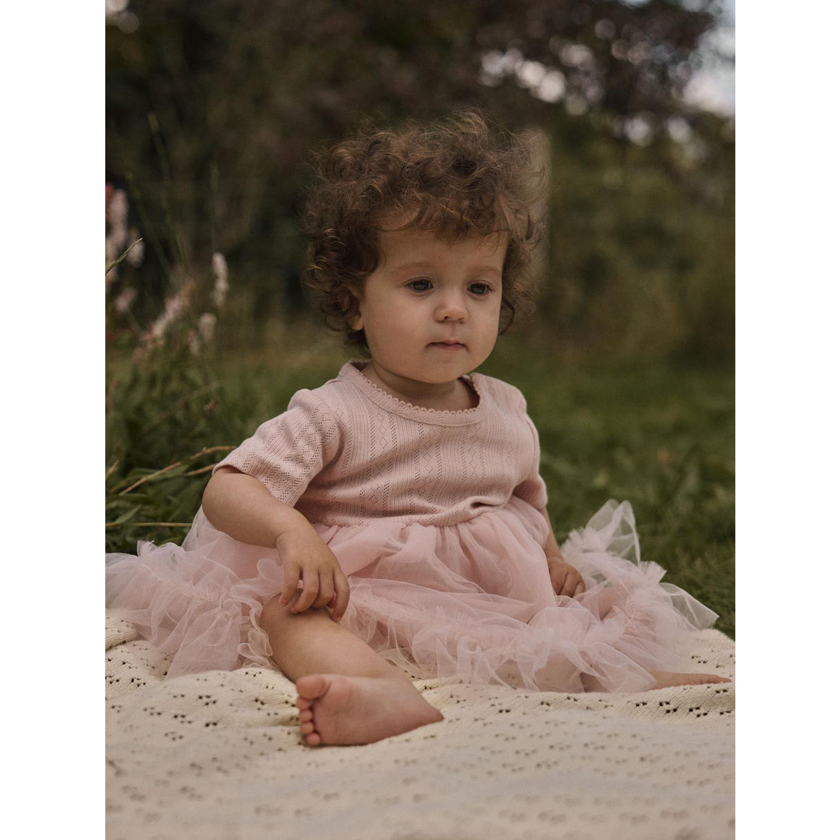 Lil'Atelier Peach Whip Nbffanella Ss Body Tyll Kjole Lil