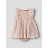Lil'Atelier Peach Whip Nbffeya Sl Tyll Body Kjole Lil