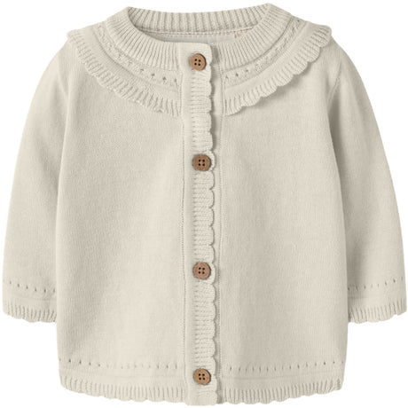 Lil'Atelier Coconut Milk Nbfhao Ls Strikk Card Lil