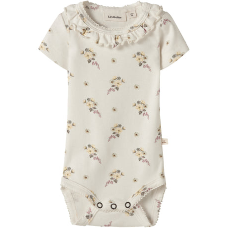 Lil'Atelier Coconut Milk Flower Nbfgayo Sio Ss Slim Body Lil