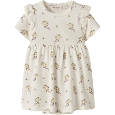 Lil'Atelier Coconut Milk Flower Nbfgayo Sin Ss Body Kjole Lil