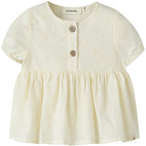 Lil'Atelier Coconut Milk Nbfhosa Ss Loose Skjorte Lil