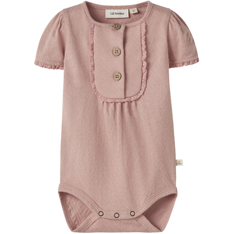 Lil'Atelier Rose Tan Nbfhalina Ss Body Lil