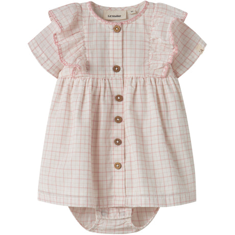 Lil'Atelier Coconut Milk Nbfhedda Ss Loose Body Kjole Lil