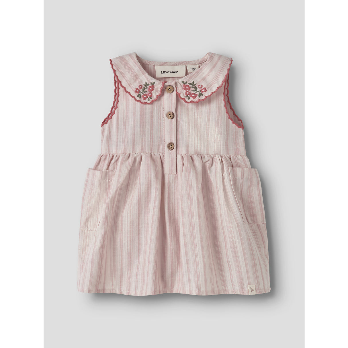 Lil'Atelier Morganite Nbfjera Sl Loose Body Kjole Lil