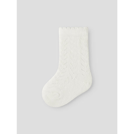 Lil'Atelier Coconut Milk Nbfherda Knee Strømper Lil