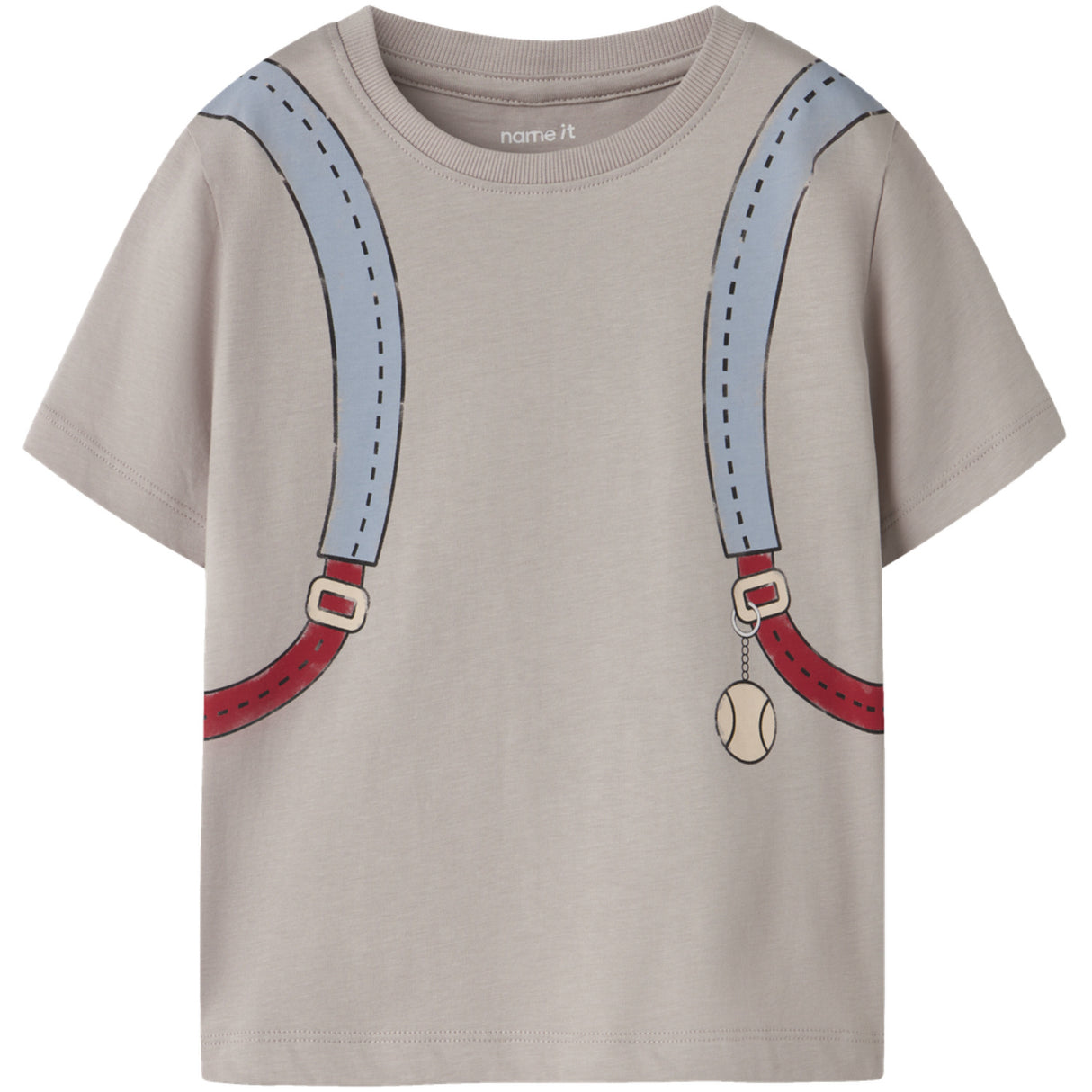 Name It Chateau Gray Nmmfum Ss Nreg Topp Box