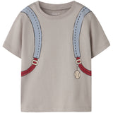 Name It Chateau Gray Nmmfum Ss Nreg Topp Box