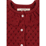 Konges Sløjd Red Dahlia Holiday Strikk Cardigan
