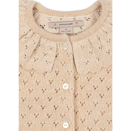 Konges Sløjd Buttercream Holiday Strikk Cardigan