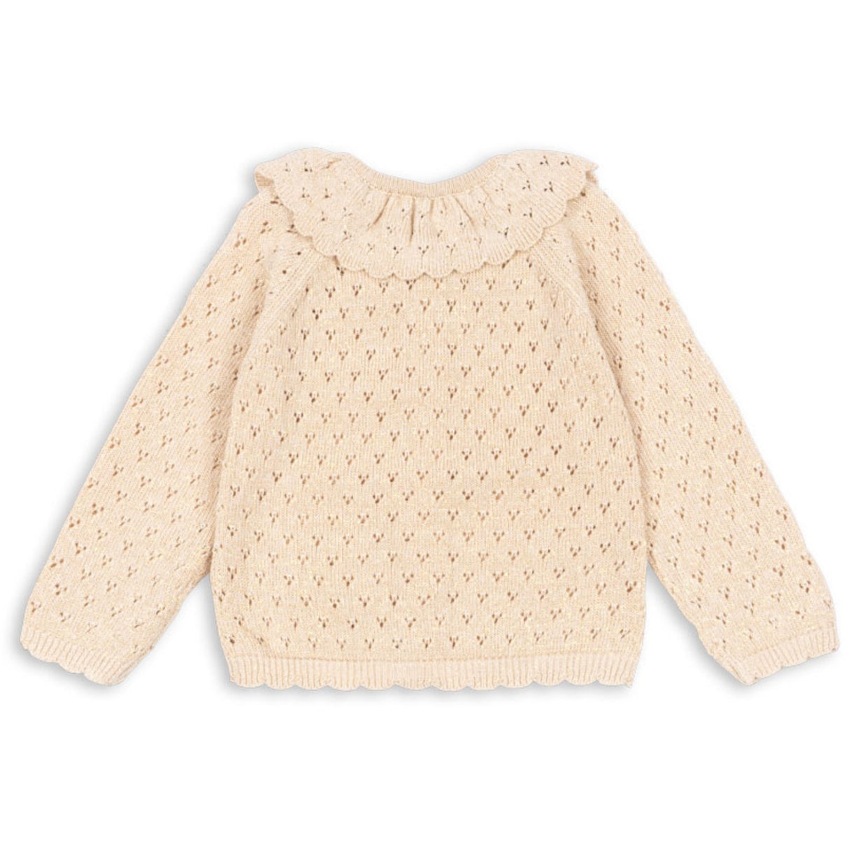 Konges Sløjd Buttercream Holiday Strikk Cardigan
