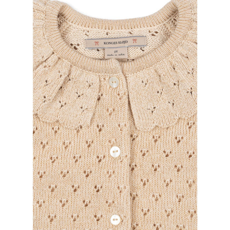 Konges Sløjd Buttercream Holiday Strikk Cardigan