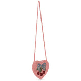 Konges Sløjd Amarena Beaded Heart Veske