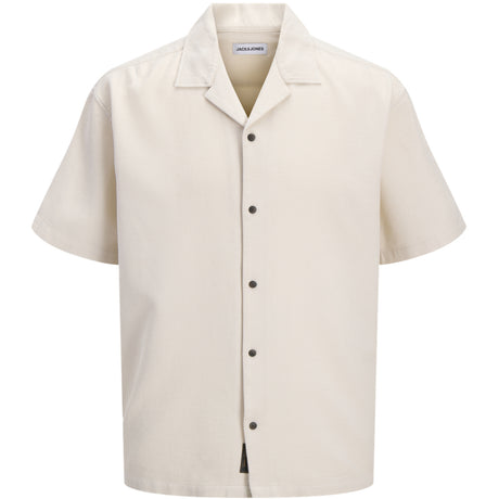 Jack & Jones Junior Moonbeam Jjglobal Waffle Resort Skjorte Ss Mp Jnr