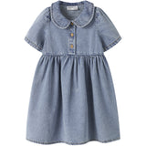 Name It Medium Blue Denim Nmfpoppy Dnm Kjole 5011-Ov H