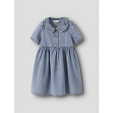 Name It Medium Blue Denim Nmfpoppy Dnm Kjole 5011-Ov H