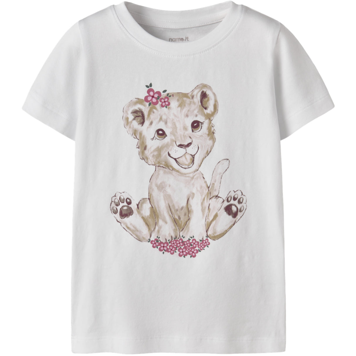 Name It Bright White Nmfherta Ss Topp Box