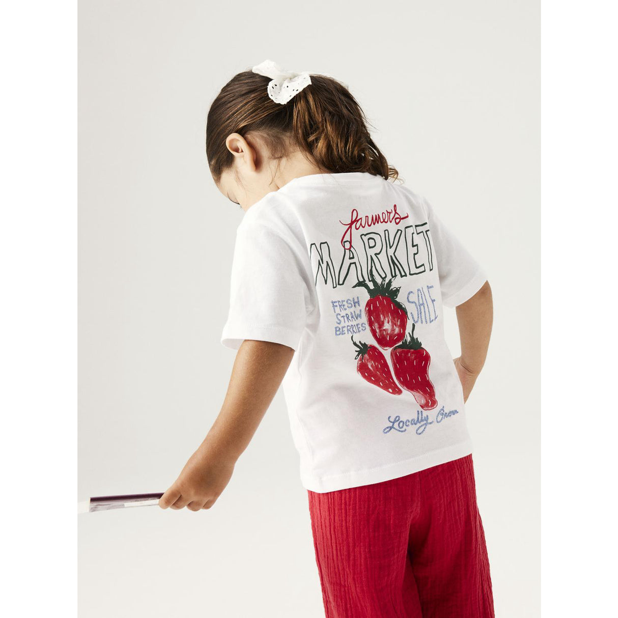 Name It Bright White Nmfjaysline Ss Nreg Topp Box