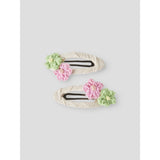 Name It Pink Drink Nmfjoflower 2P Hairclip
