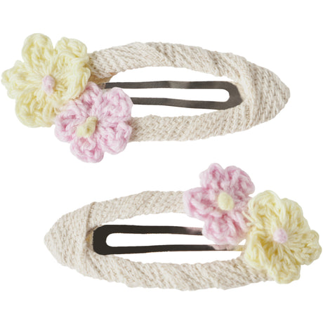 Name It Double Cream Nmfjoflower 2P Hairclip