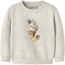 Name It Peyote Melange Nmfjovina Ls Nreg Sweat Unb Box