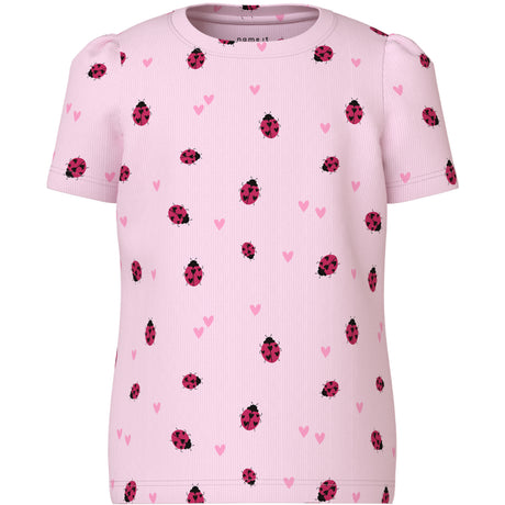 Name It Cradle Pink Nmfhaline Ss Xsl Topp