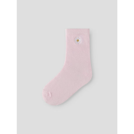 Name It Cradle Pink Bright White Nmfjuliso 2P Strømper