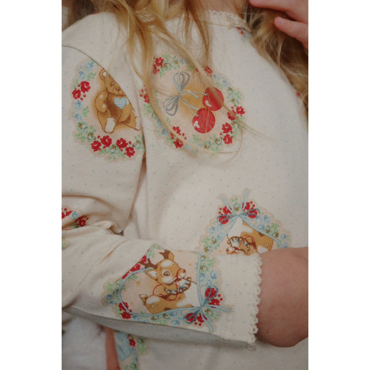 Konges Sløjd Deer Diary Basic Blouse/Pants Sett Gots