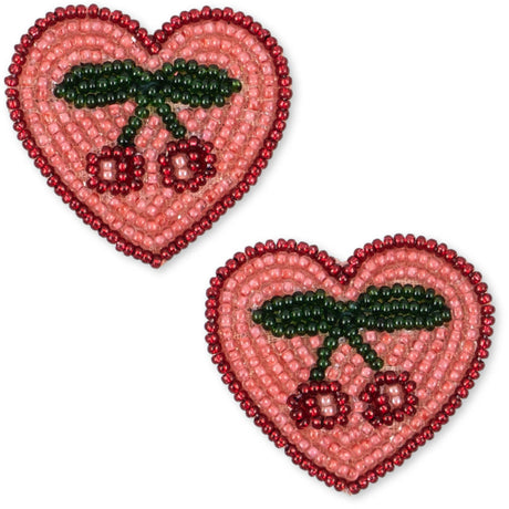 Konges Sløjd Cherry 2 Pakke Heart Hair Clips