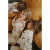 Konges Sløjd Deer Diary Basic Blouse/Pants Sett Gots