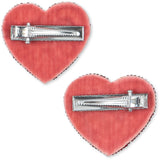 Konges Sløjd Cherry 2 Pakke Heart Hair Clips