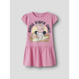 Name It Pink Drink Nmfarina Peppa Ss Kjole Cplg