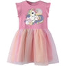 Name It Pink Drink Nmfadaja Mlp Ss Tyll Kjole Cplg