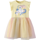 Name It Double Cream Nmfadaja Mlp Ss Tyll Kjole Cplg