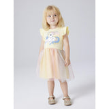 Name It Double Cream Nmfadaja Mlp Ss Tyll Kjole Cplg