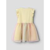 Name It Double Cream Nmfadaja Mlp Ss Tyll Kjole Cplg