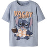 Name It Blue Fog Nmmantonio Stitch Ss Nreg Topp Wdi
