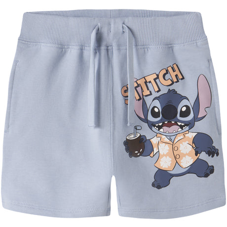 Name It Blue Fog Nmmal Stitch Nreg Long Sw Shorts Unb Wdi