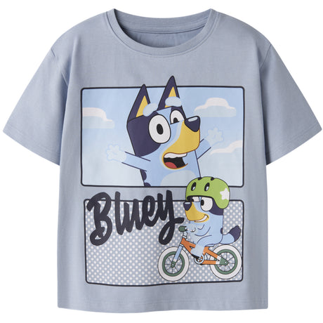 Name It Blue Fog Nmmmalih Bluey Nreg Ss Topp Sky