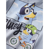Name It Blue Fog Nmmmalih Bluey Nreg Ss Topp Sky