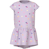 Name It Lavender Fog Colorful Hearts Nmfvigga Capsl Kjole F1 Noos