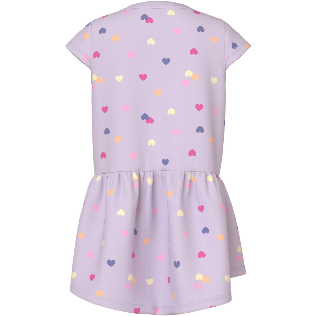 Name It Lavender Fog Colorful Hearts Nmfvigga Capsl Kjole F1 Noos