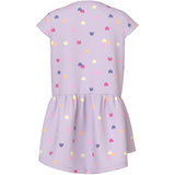 Name It Lavender Fog Colorful Hearts Nmfvigga Capsl Kjole F1 Noos